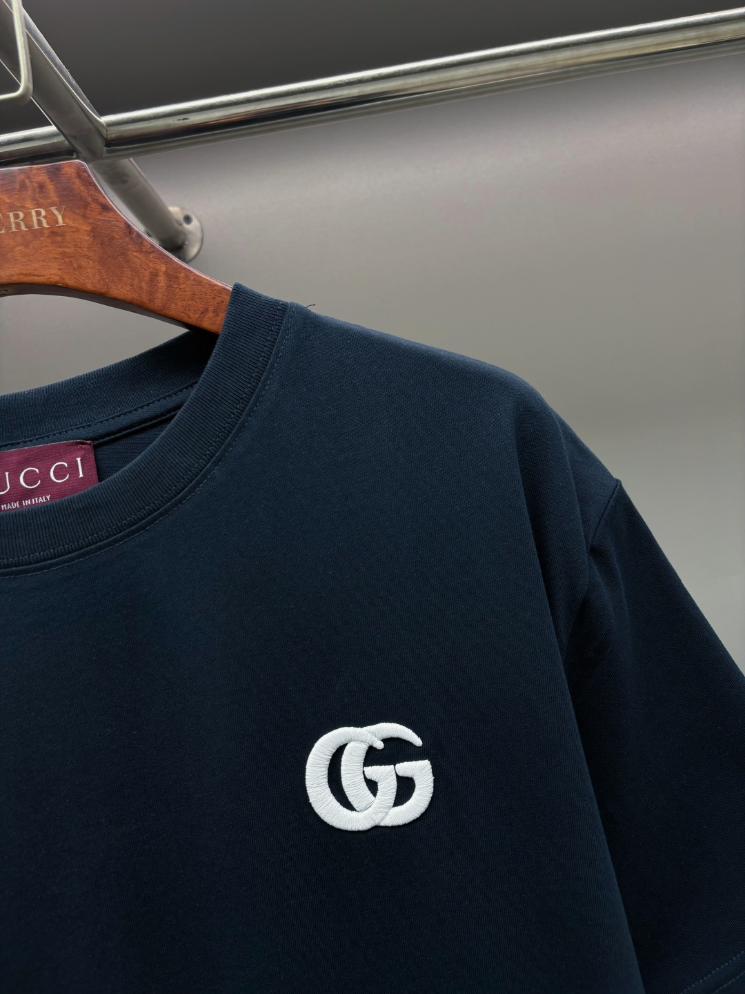 Gucci GUCCI 古驰 双G刺绣新款短袖T桖衫