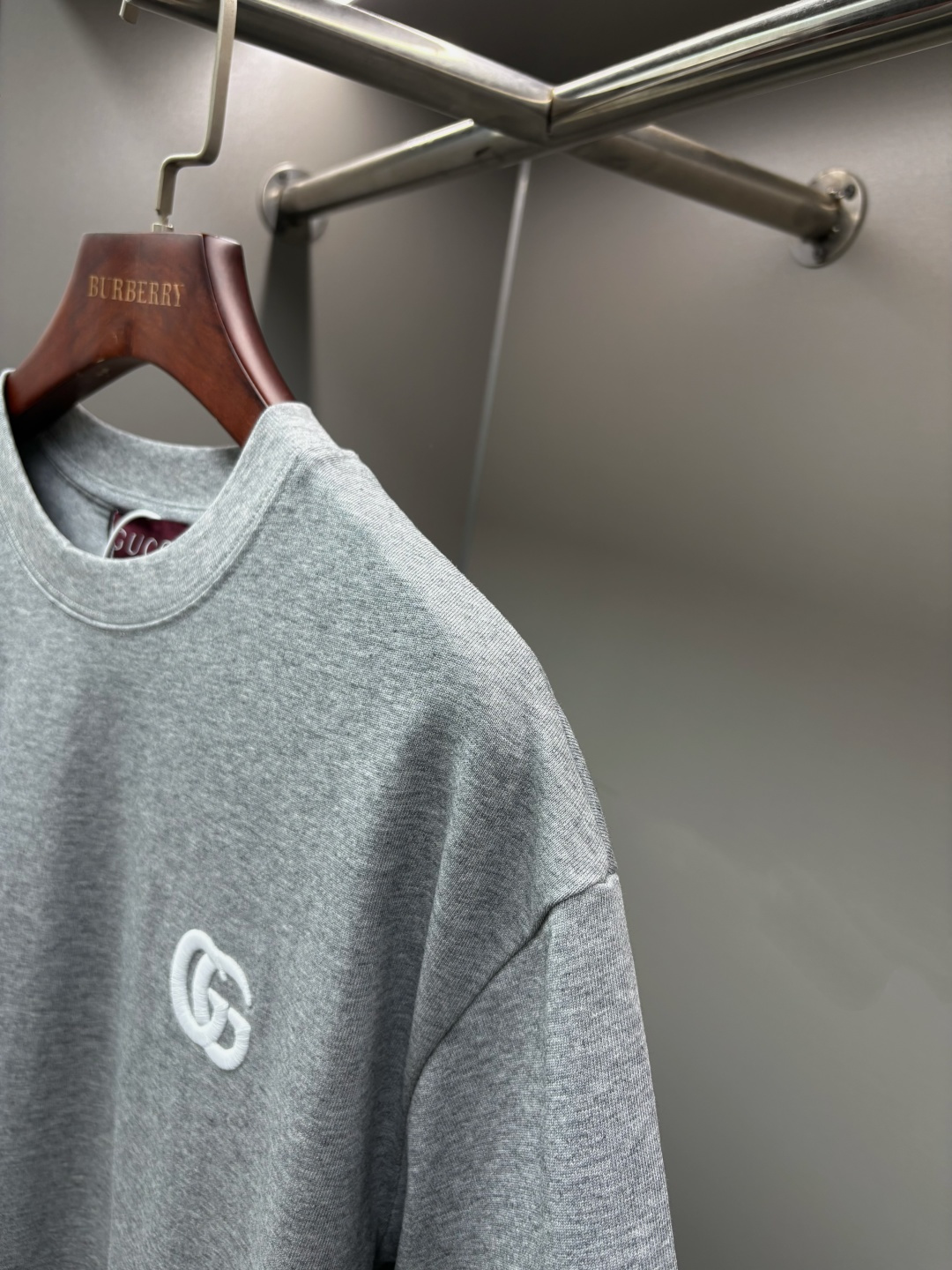 Gucci GUCCI 古驰 双G刺绣新款短袖T桖衫