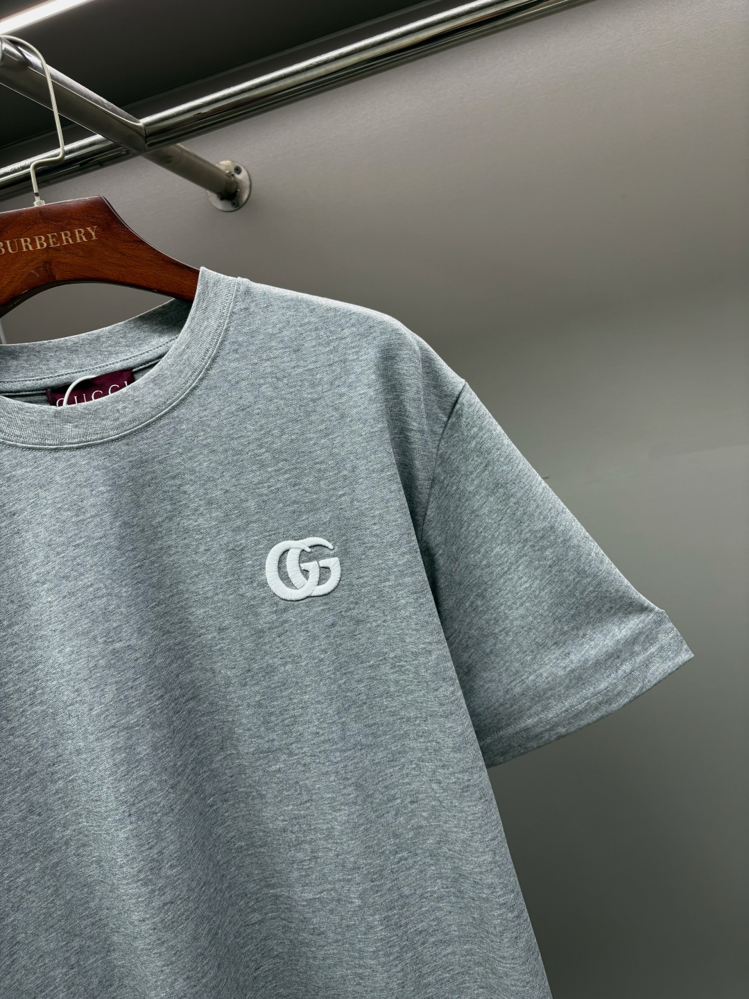 Gucci GUCCI 古驰 双G刺绣新款短袖T桖衫