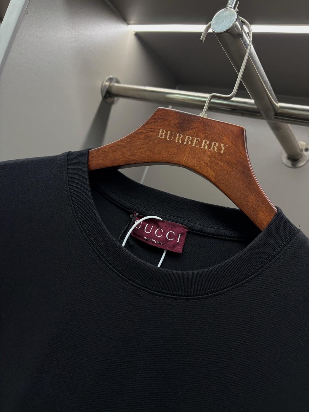 Gucci GUCCI 古驰 双G刺绣新款短袖T桖衫
