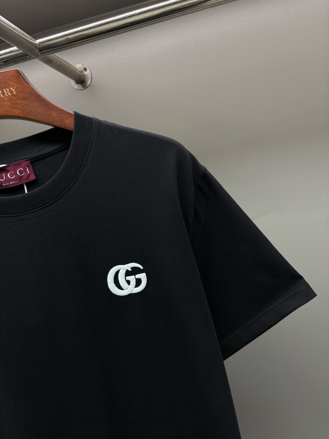 Gucci GUCCI 古驰 双G刺绣新款短袖T桖衫