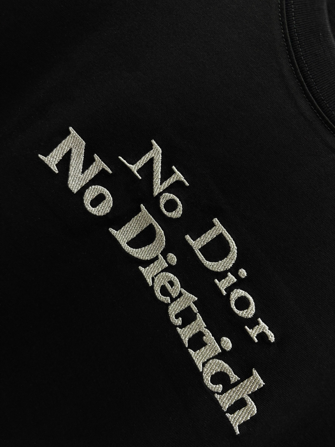 Dior DIOR 迪奥 宣言字母刺绣新款短袖T桖衫