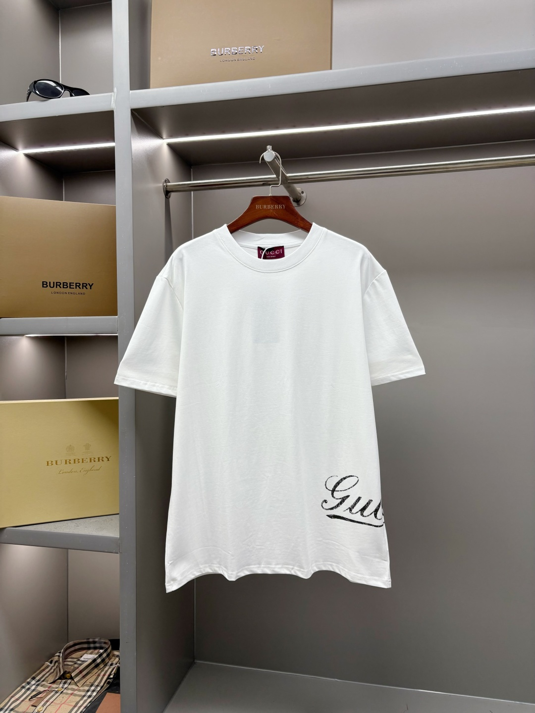 Gucci GUCCI 古驰 字母印花新款短袖T桖衫