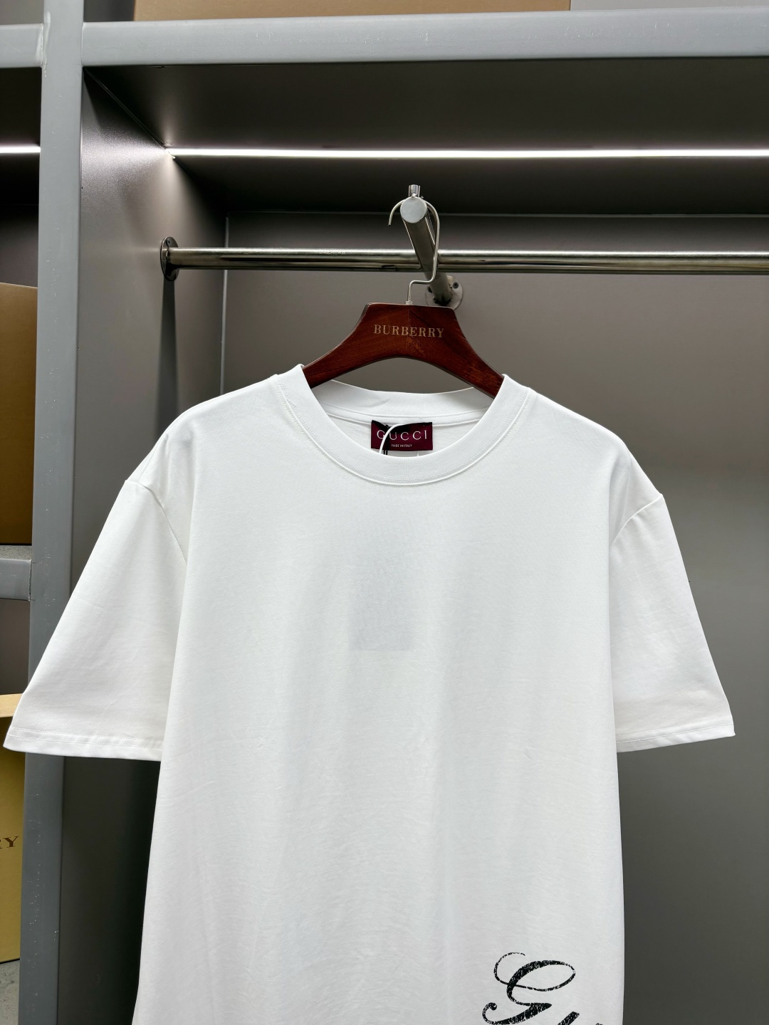 Gucci GUCCI 古驰 字母印花新款短袖T桖衫