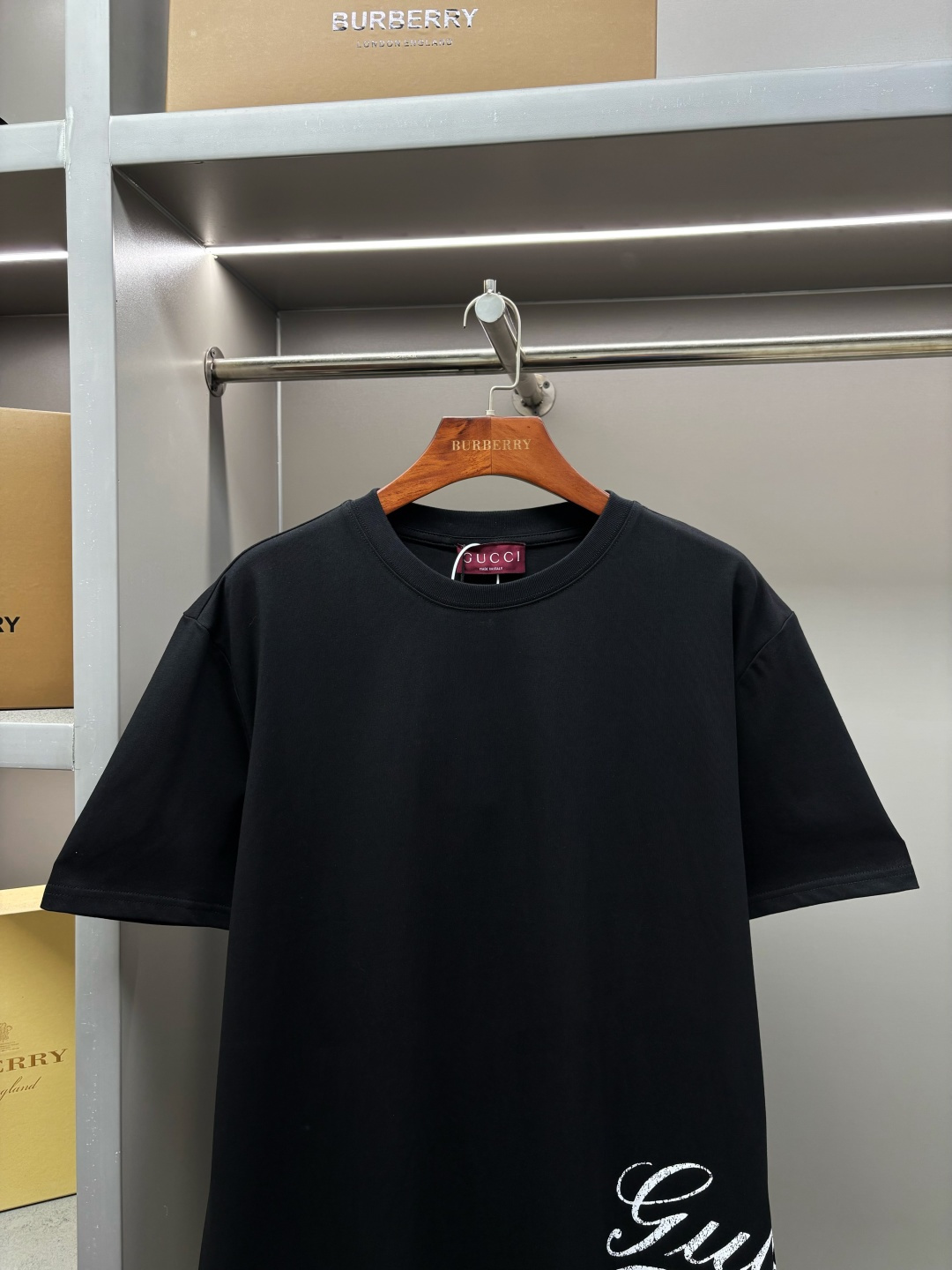 Gucci GUCCI 古驰 字母印花新款短袖T桖衫
