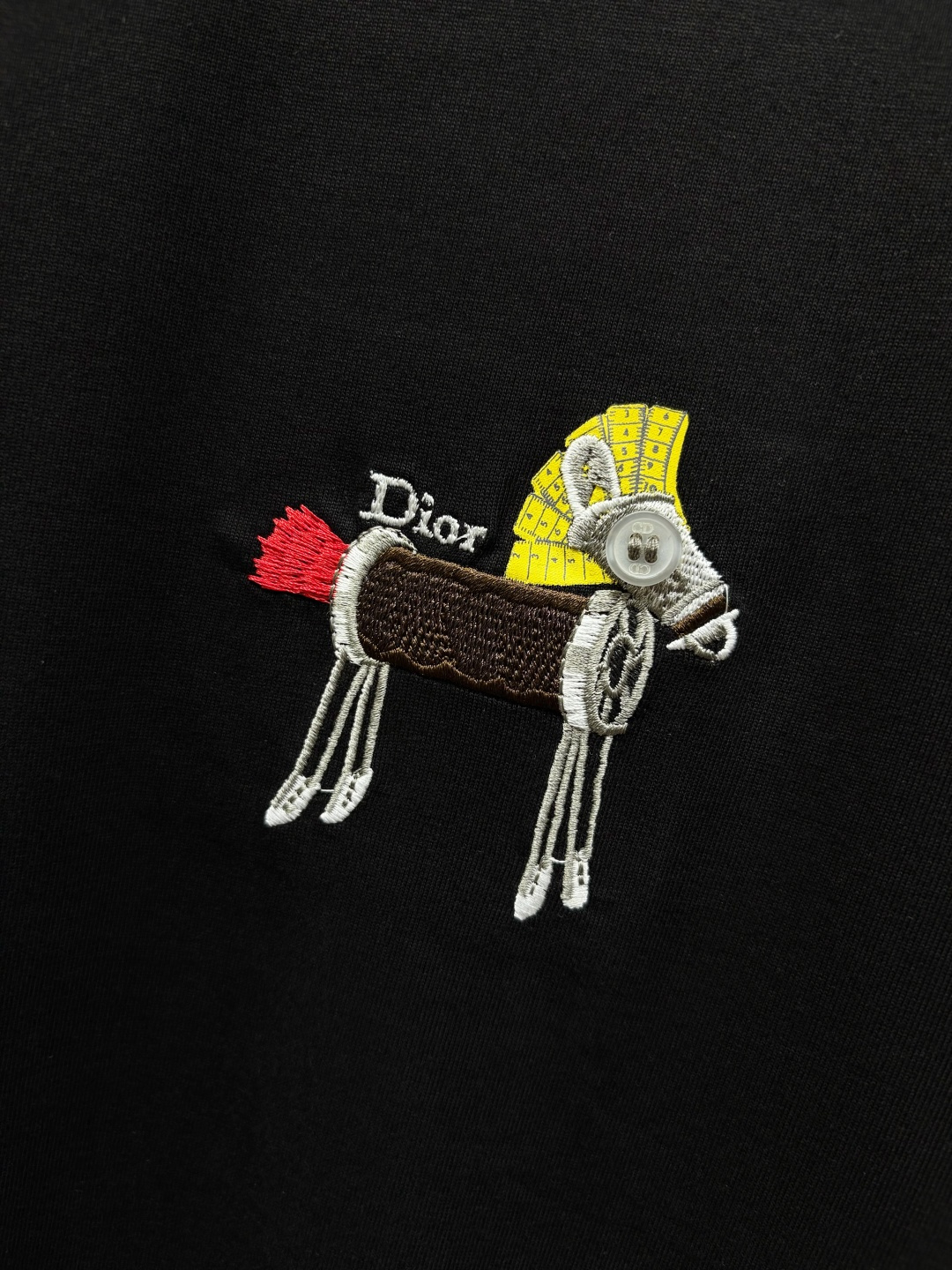 Dior DIOR 迪奥 小马刺绣新款短袖T桖衫
