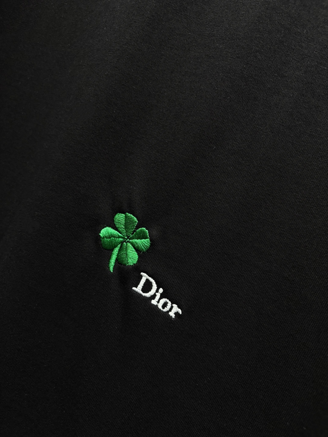 Dior DIOR 迪奥 四叶草刺绣新款短袖T桖衫