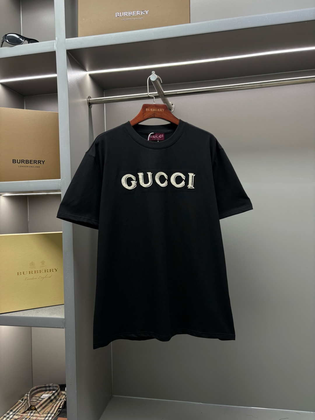 Gucci GUCCI 古驰 字母刺绣新款短袖T桖衫