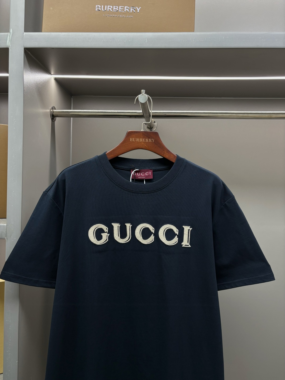 Gucci GUCCI 古驰 字母刺绣新款短袖T桖衫