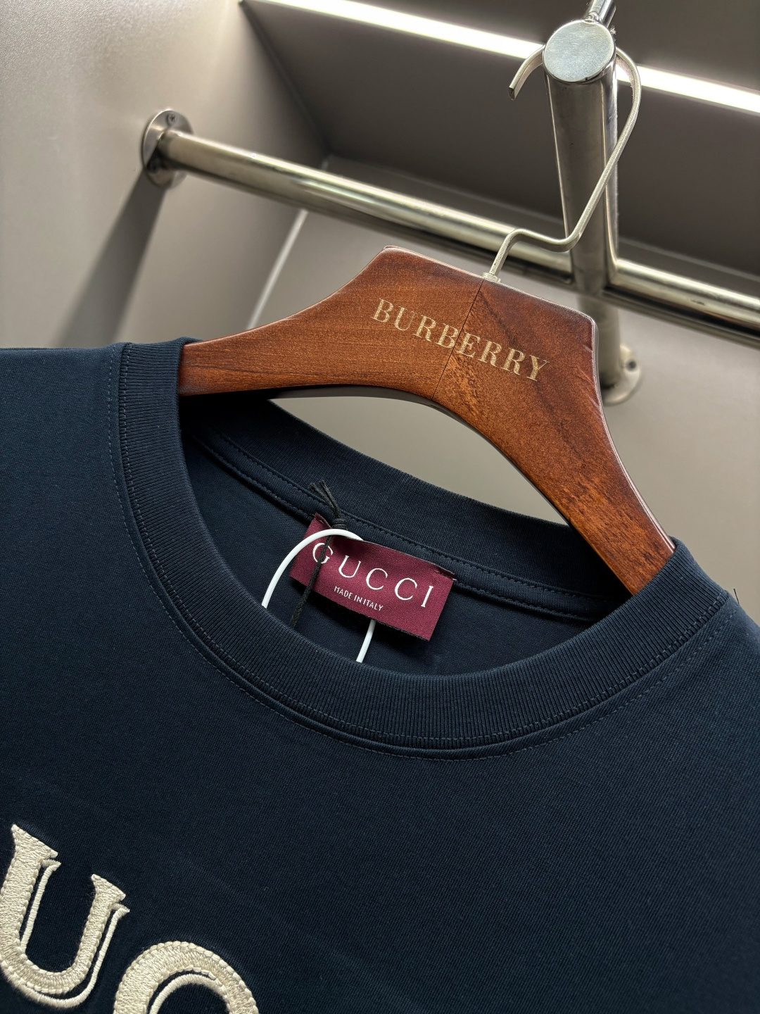 Gucci GUCCI 古驰 字母刺绣新款短袖T桖衫