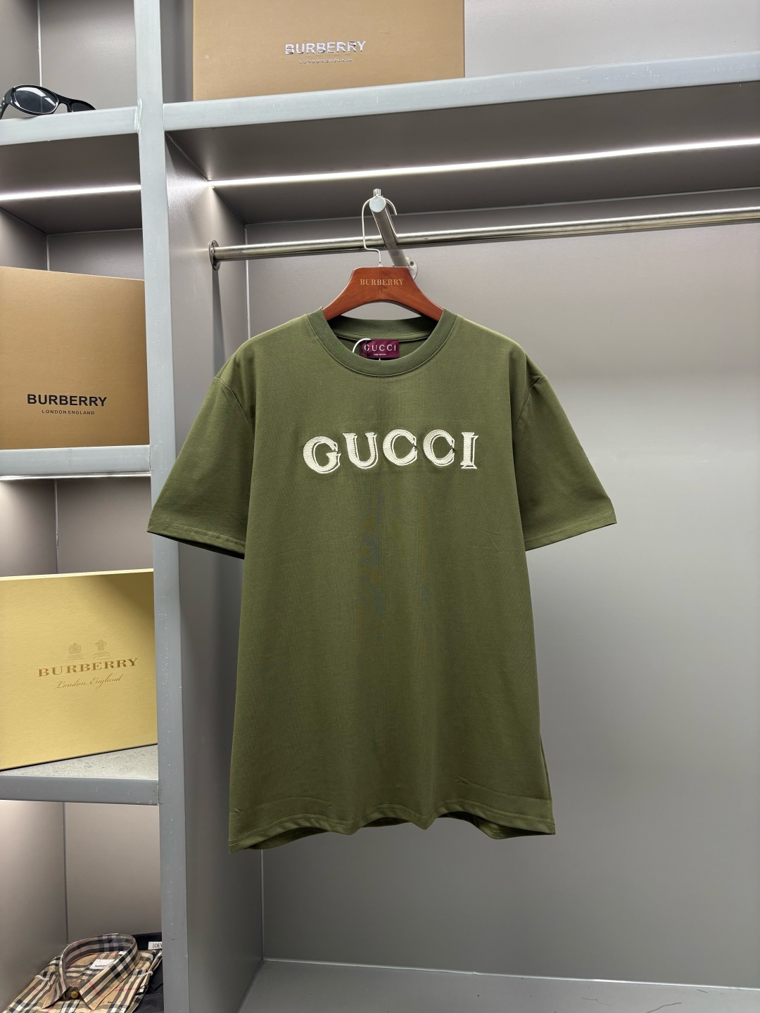 Gucci GUCCI 古驰 字母刺绣新款短袖T桖衫