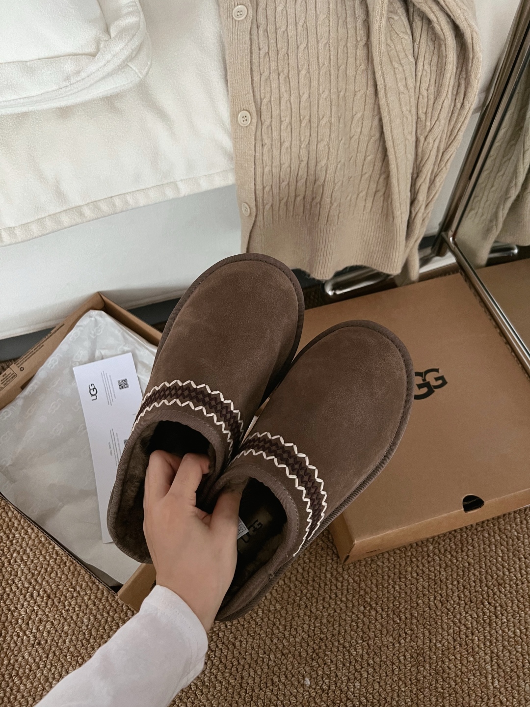 🔥新款上线抢先看•UGG 阿瑟森【男鞋篇】户外探险系列冬季•送男友的礼物✔️精细的细节刺绣更具活力✔️羊
