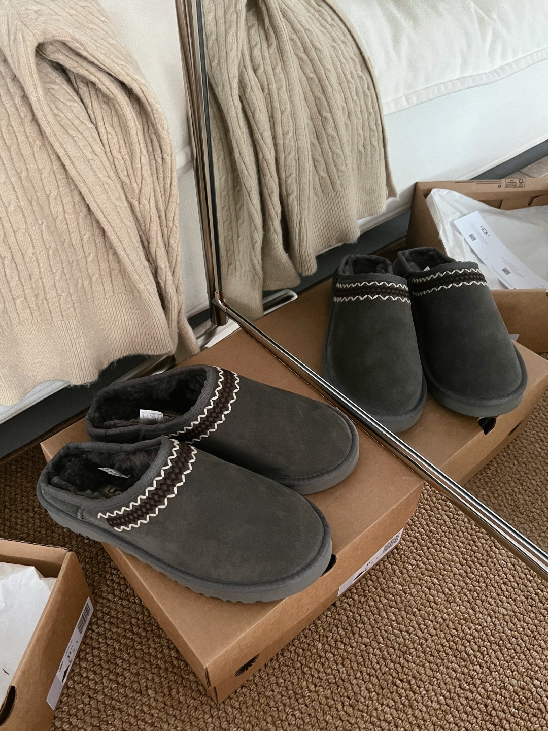 🔥新款上线抢先看•UGG 阿瑟森【男鞋篇】户外探险系列冬季•送男友的礼物✔️精细的细节刺绣更具活力✔️羊