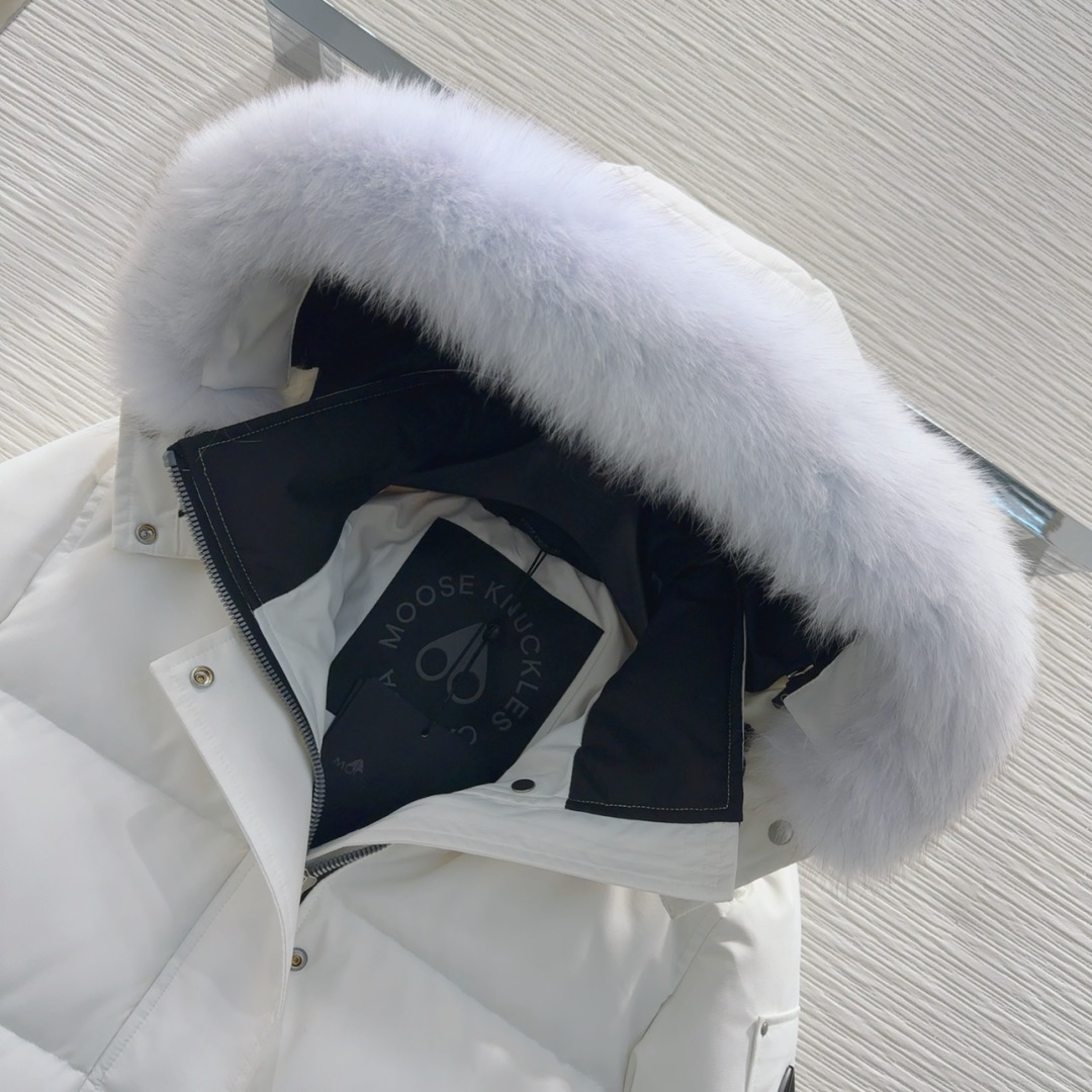 2025 New Moose Knuckle Female Outfit with Dustproof Bags and Classic Logo - 图片 2