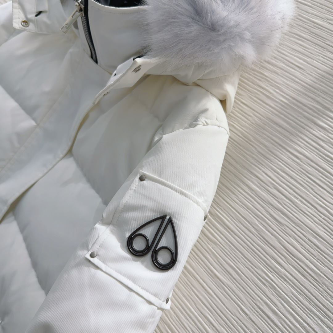 2025 New Moose Knuckle Female Outfit with Dustproof Bags and Classic Logo - 图片 4