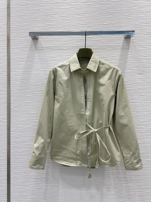 Gucci Women's Shirt Set 2025SS Fashionable and Comfortable Style 1 Gucci Women's Shirt Set 2025SS Fashionable and Comfortable Style