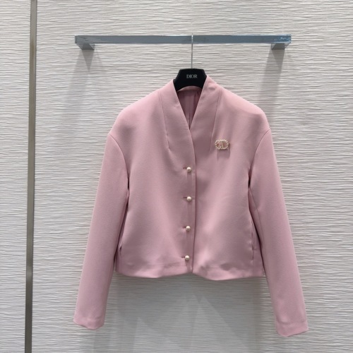 Dior 2025SS Women's Elegant Pink Suit Set, Sophisticated Imported Fabric 1 Dior 2025SS Women's Elegant Pink Suit Set, Sophisticated Imported Fabric