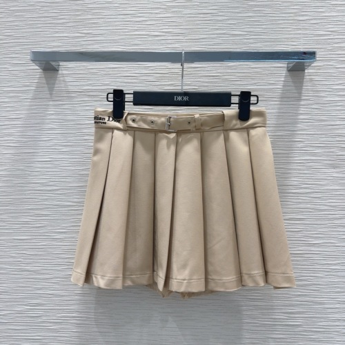 Dior Inspired Pleated Mini Skirt with Belt - Elegant and Chic Design 1 Dior Inspired Pleated Mini Skirt with Belt - Elegant and Chic Design