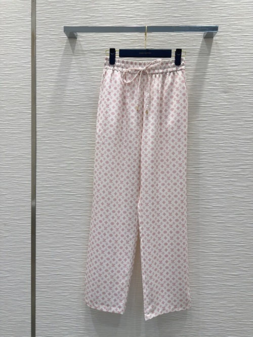 Louis Vuitton 2025SS Monogram Print Lounge Pants, Elastic Drawstring Waist 1 Louis Vuitton 2025SS Monogram Print Lounge Pants, Elastic Drawstring Waist