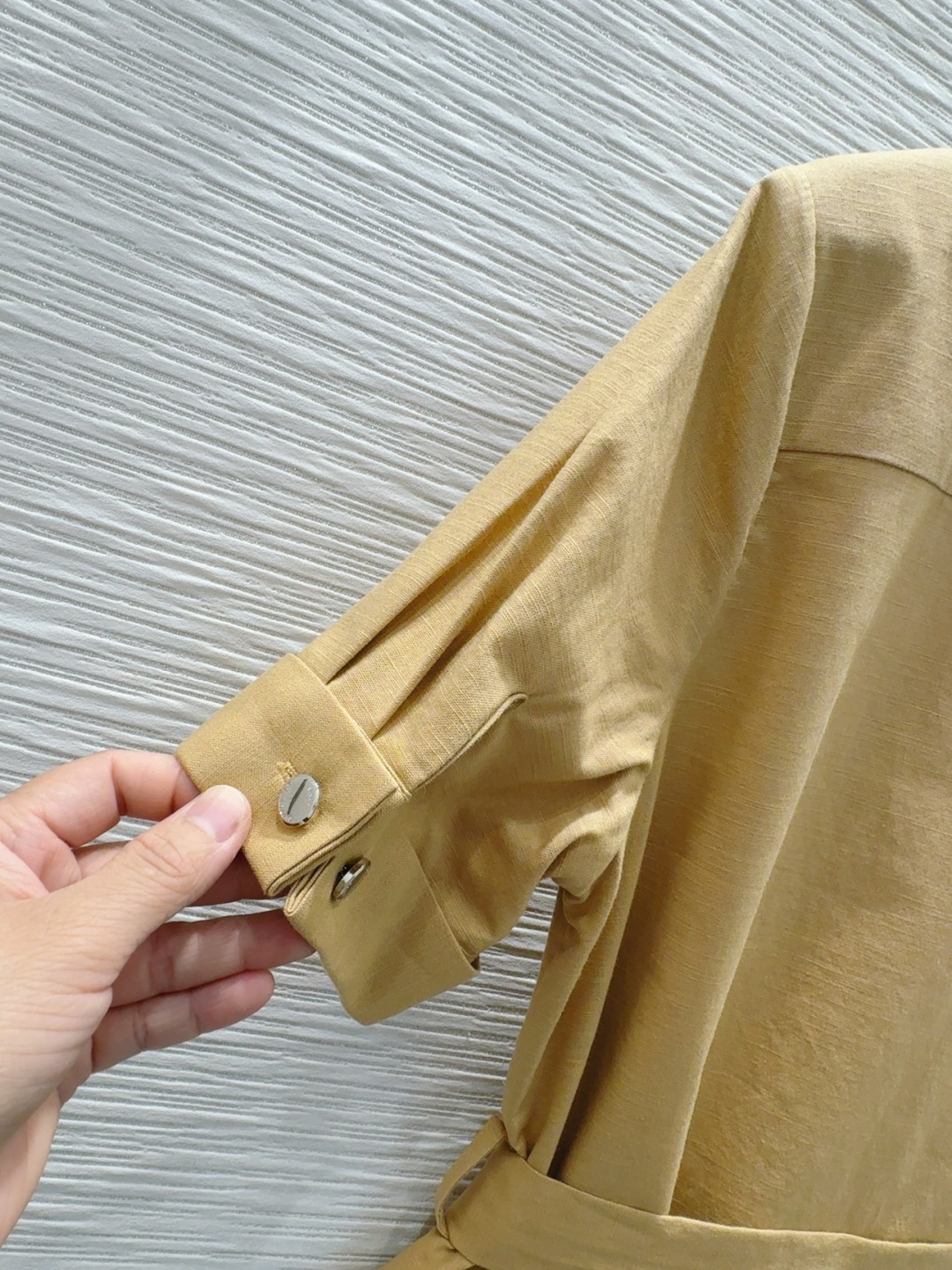 Elegant YSL 2025SS Designer Shirt Dress - Sophisticated & Chic 7 cmp i1748090908209 1350 0 5