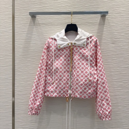 Louis Vuitton Monogram Windbreaker Jacket - Classic Style, Lightweight Fabric 1 Louis Vuitton Monogram Windbreaker Jacket - Classic Style, Lightweight Fabric