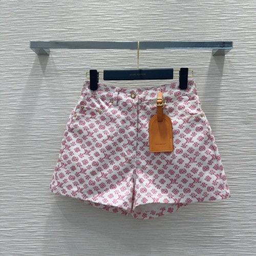 Louis Vuitton 2025SS Jacquard Shorts High-Waisted Casual Hot Pants 1 Louis Vuitton 2025SS Jacquard Shorts High-Waisted Casual Hot Pants