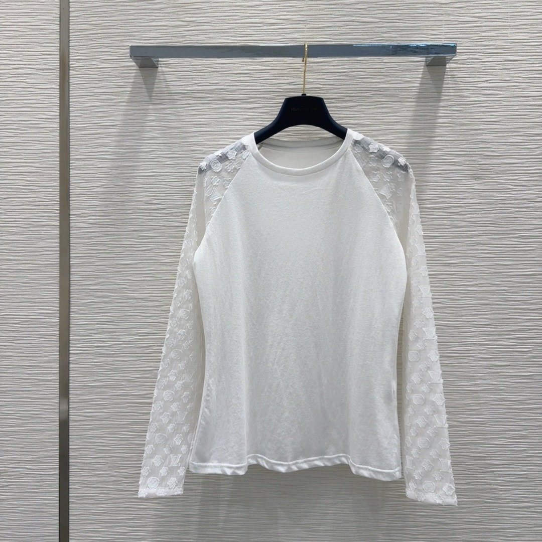 Louis Vuitton 2025SS Long Sleeve Top - Lightweight & Luxurious 2 cmp i1749020406624 3701 0 0