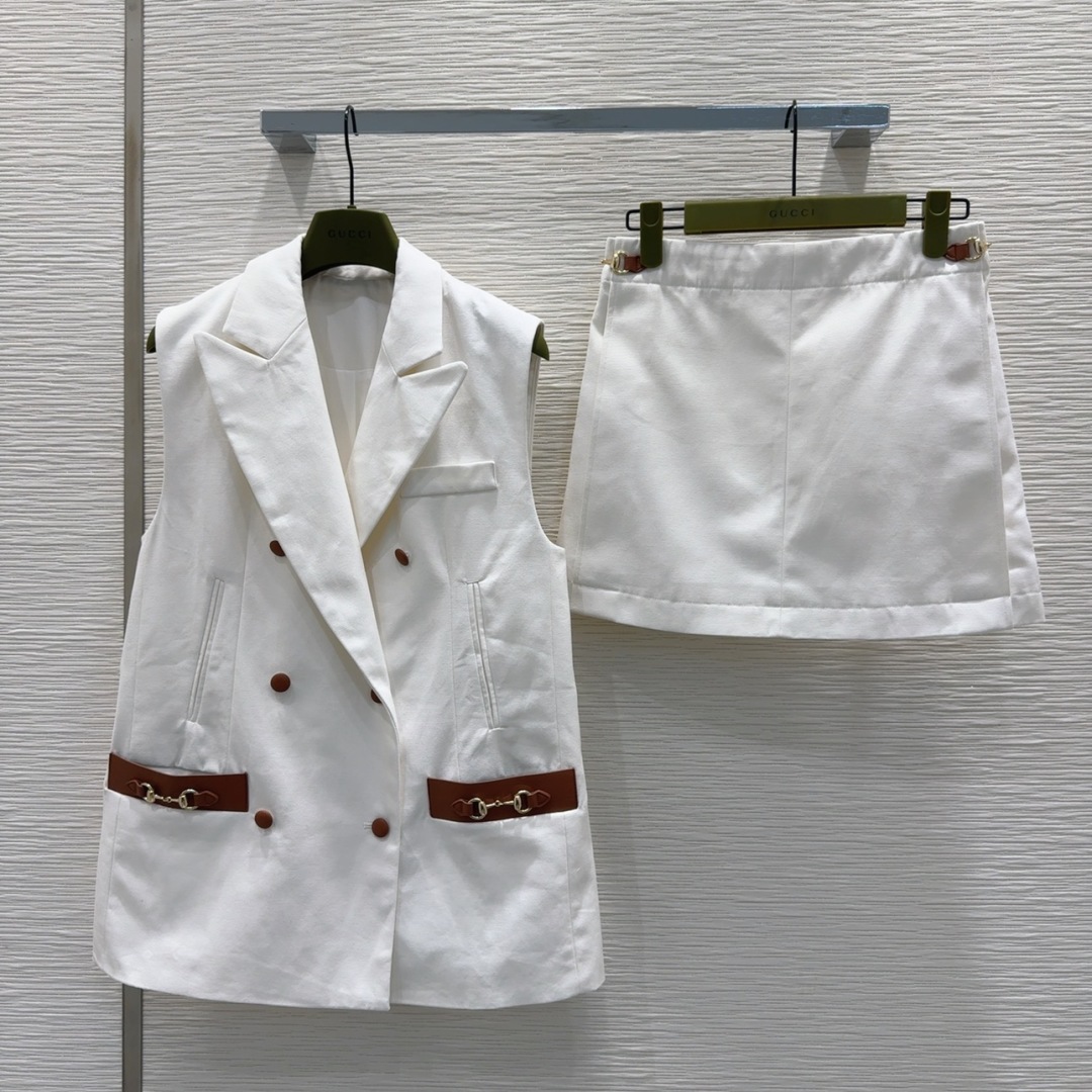 2025FW Gucci Suit: Sophisticated Imported Material and Clean Aesthetic - 图片 9