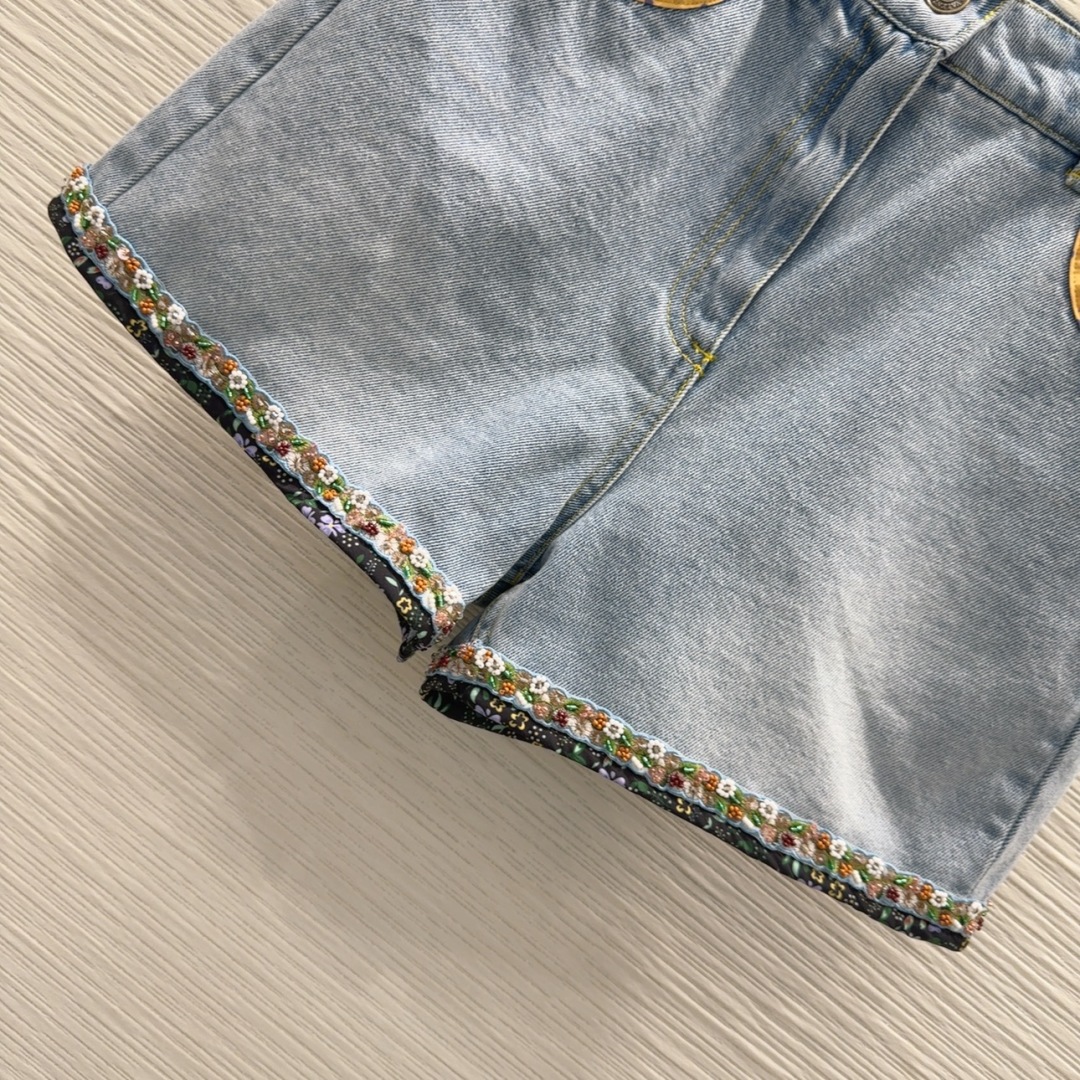 “2025 FW Women’s Nostalgia Cowboy Outfits: Hand-Nailed Beads, Vintage-Inspired, High-Value, Clean Cotton” - 图片 6