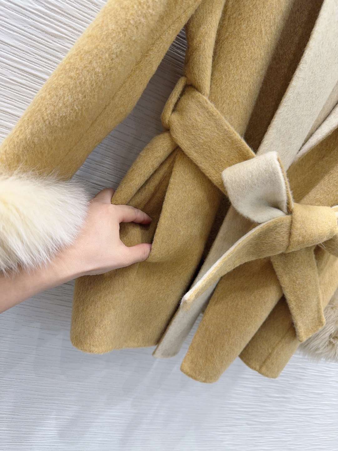 🛍️🛍️原单品质❤️渠道狠货❤️Max Mar*a👑双面羊绒大衣 高衣品的宝宝 30％羊绒+70％羊毛+