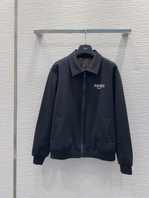 Fendi 2025FW New Double-Sided Jacket, Slim Fit, Fashionable and Elegant 1 Fendi 2025FW New Double-Sided Jacket, Slim Fit, Fashionable and Elegant