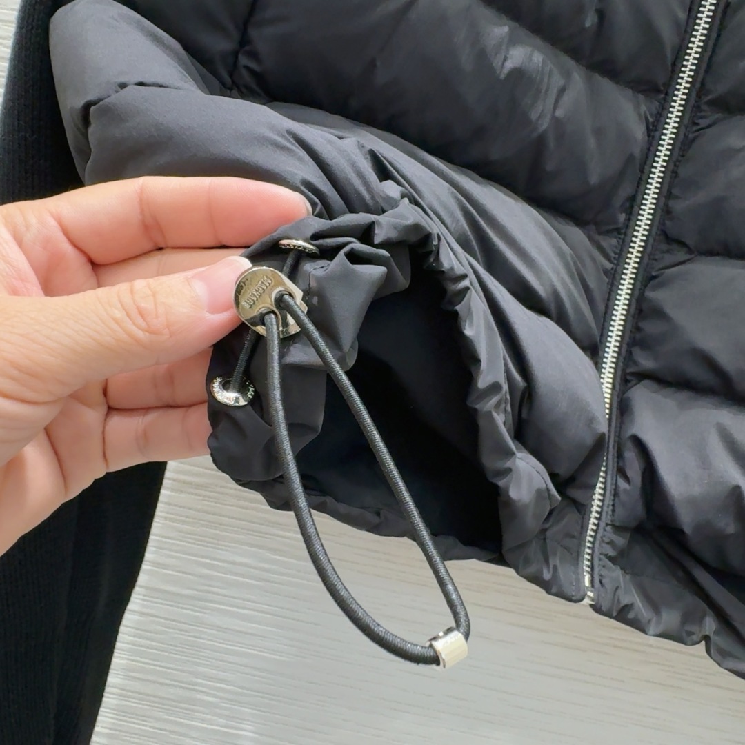 🛍️ MACKAG*E 👑2025FW新款羽绒服 90%鸭绒+10%羽毛 袖子30%羊毛 整体保暖效果拉