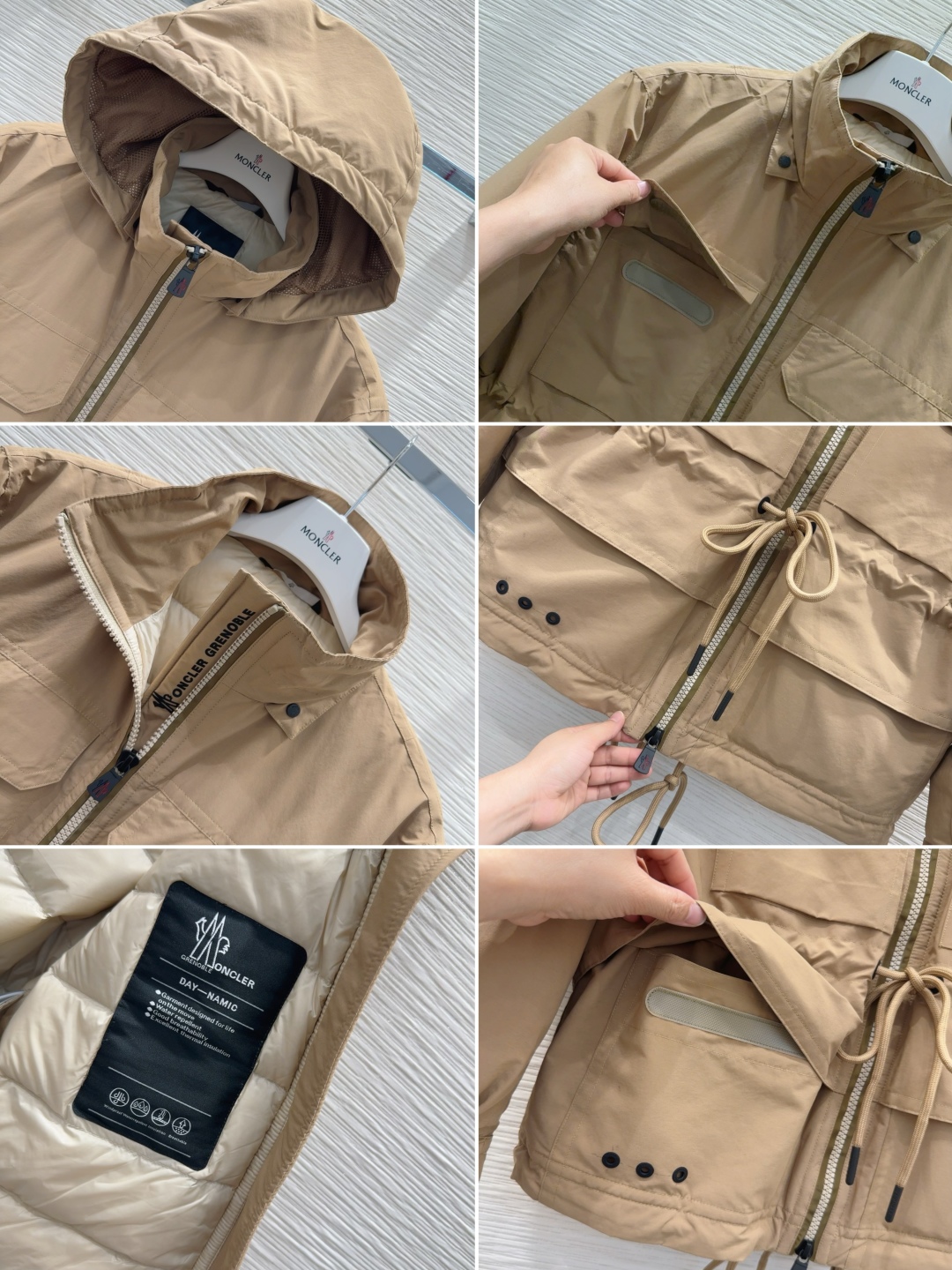 🛍️Moncle*r👑2025FW新款羽绒外套 【90％鹅绒 充绒量26克】低调又高级 经典造型 定位剪