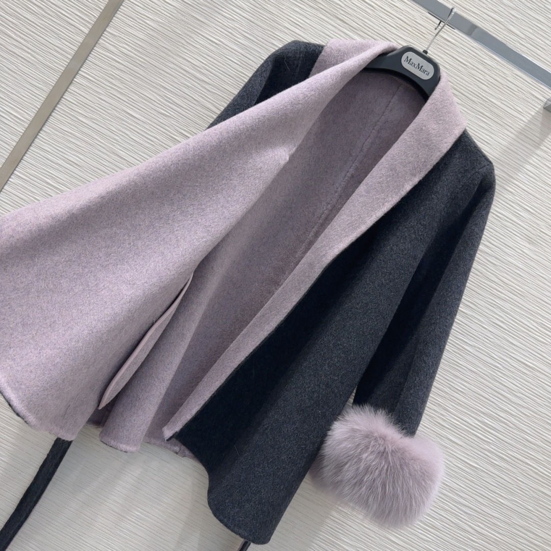🛍️🛍️原单品质❤️渠道狠货❤️Max Mar*a👑双面羊绒大衣 高衣品的宝宝 30％羊绒+70％羊毛+