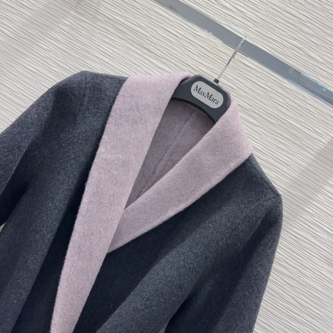 🛍️🛍️原单品质❤️渠道狠货❤️Max Mar*a👑双面羊绒大衣 高衣品的宝宝 30％羊绒+70％羊毛+