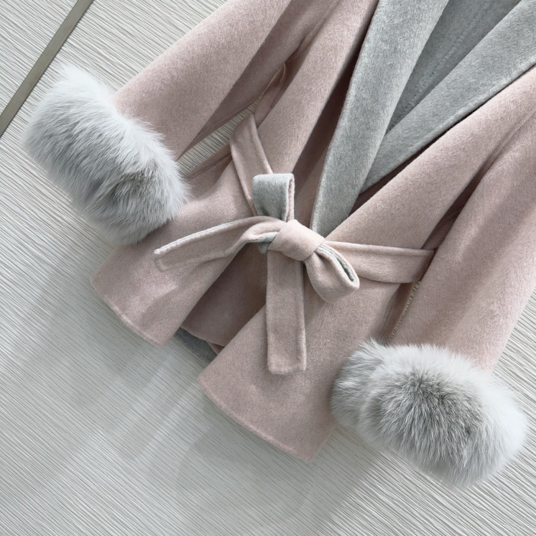 🛍️🛍️原单品质❤️渠道狠货❤️Max Mar*a👑双面羊绒大衣 高衣品的宝宝 30%羊绒+70%羊毛+