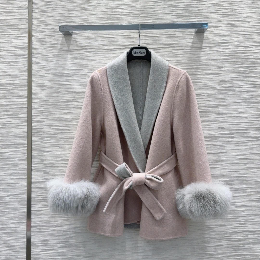 🛍️🛍️原单品质❤️渠道狠货❤️Max Mar*a👑双面羊绒大衣 高衣品的宝宝 30%羊绒+70%羊毛+