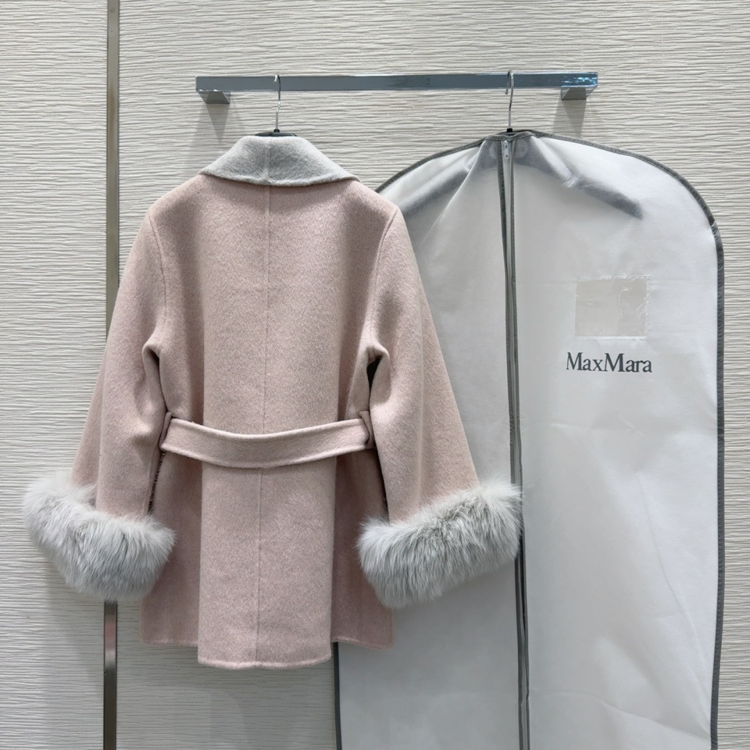 🛍️🛍️原单品质❤️渠道狠货❤️Max Mar*a👑双面羊绒大衣 高衣品的宝宝 30%羊绒+70%羊毛+