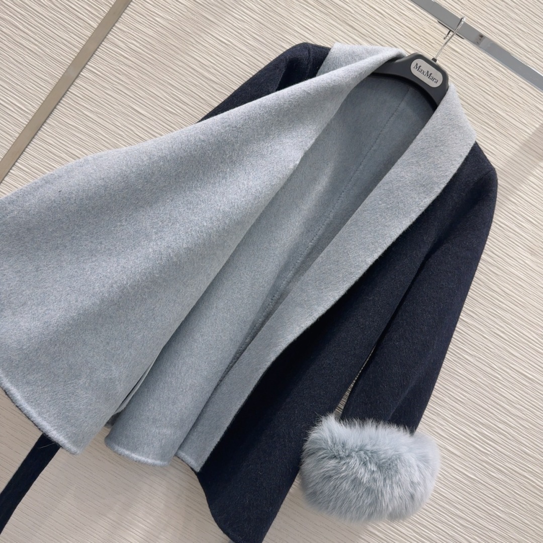 🛍️🛍️原单品质❤️渠道狠货❤️Max Mar*a👑双面羊绒大衣 高衣品的宝宝 30％羊绒+70％羊毛+