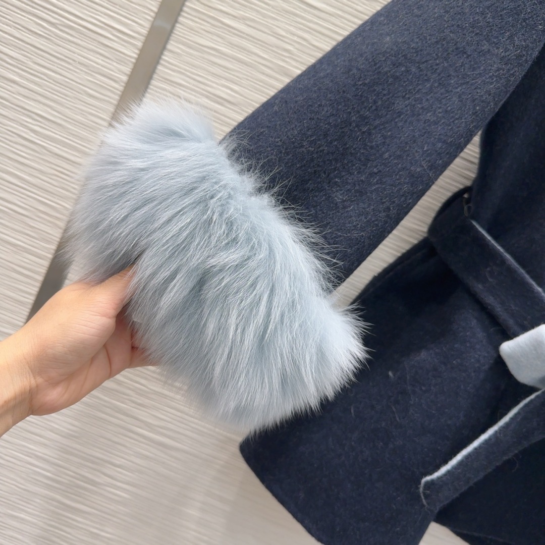 🛍️🛍️原单品质❤️渠道狠货❤️Max Mar*a👑双面羊绒大衣 高衣品的宝宝 30％羊绒+70％羊毛+