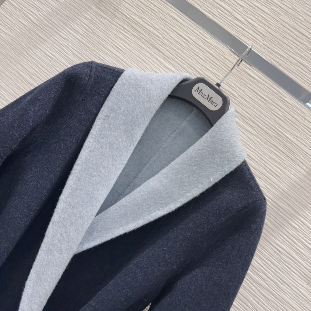 🛍️🛍️原单品质❤️渠道狠货❤️Max Mar*a👑双面羊绒大衣 高衣品的宝宝 30％羊绒+70％羊毛+