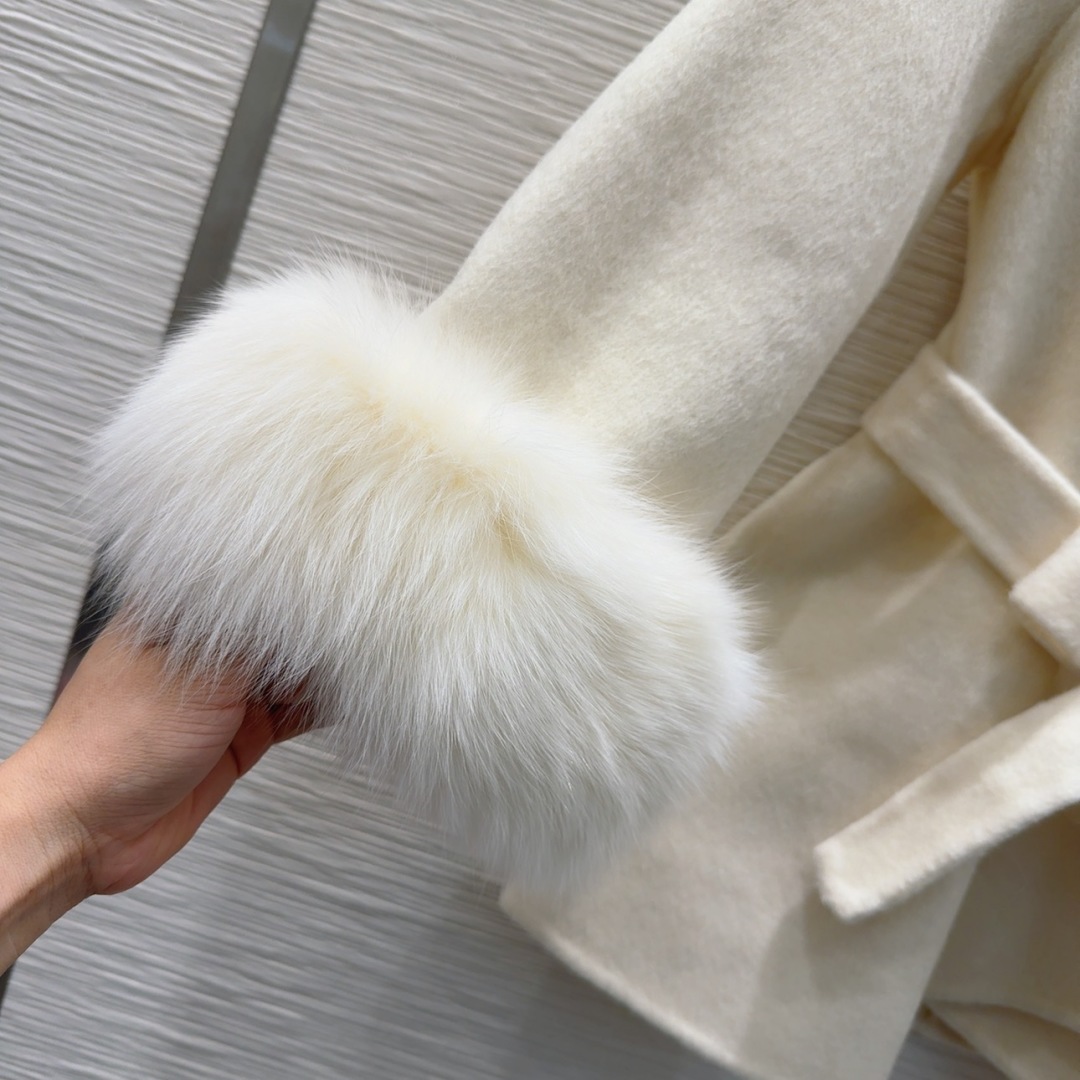 🛍️🛍️原单品质❤️渠道狠货❤️Max Mar*a👑双面羊绒大衣 高衣品的宝宝 30％羊绒+70％羊毛+