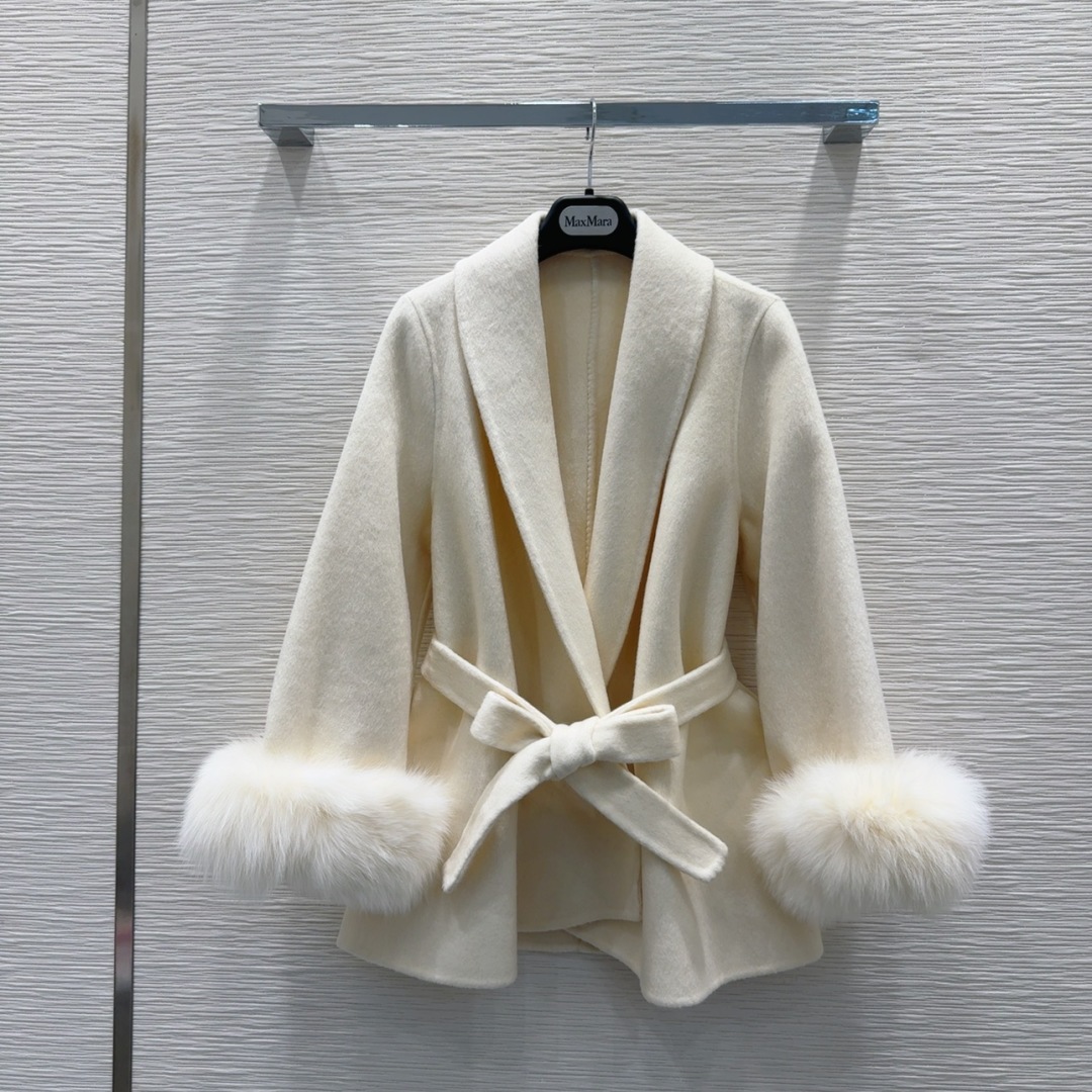 🛍️🛍️原单品质❤️渠道狠货❤️Max Mar*a👑双面羊绒大衣 高衣品的宝宝 30％羊绒+70％羊毛+