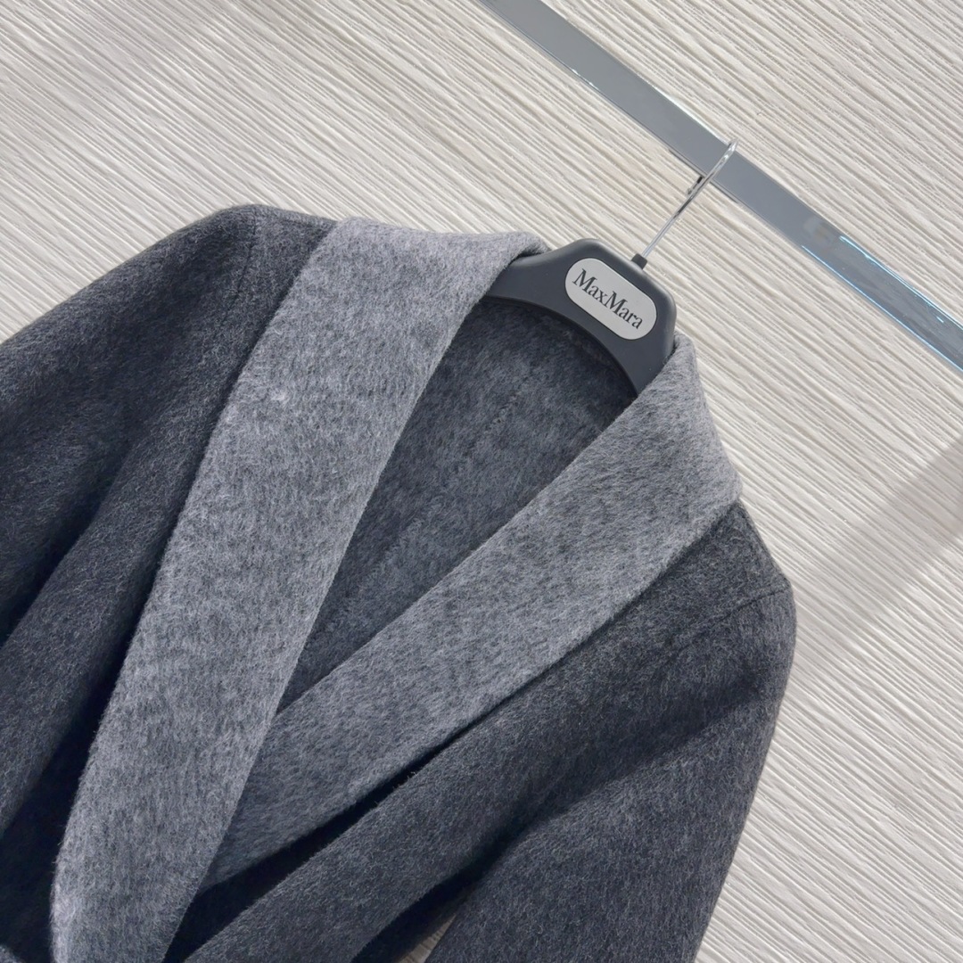 🛍️🛍️原单品质❤️渠道狠货❤️Max Mar*a👑双面羊绒大衣 高衣品的宝宝 30％羊绒+70％羊毛+