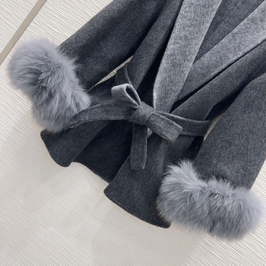 🛍️🛍️原单品质❤️渠道狠货❤️Max Mar*a👑双面羊绒大衣 高衣品的宝宝 30％羊绒+70％羊毛+