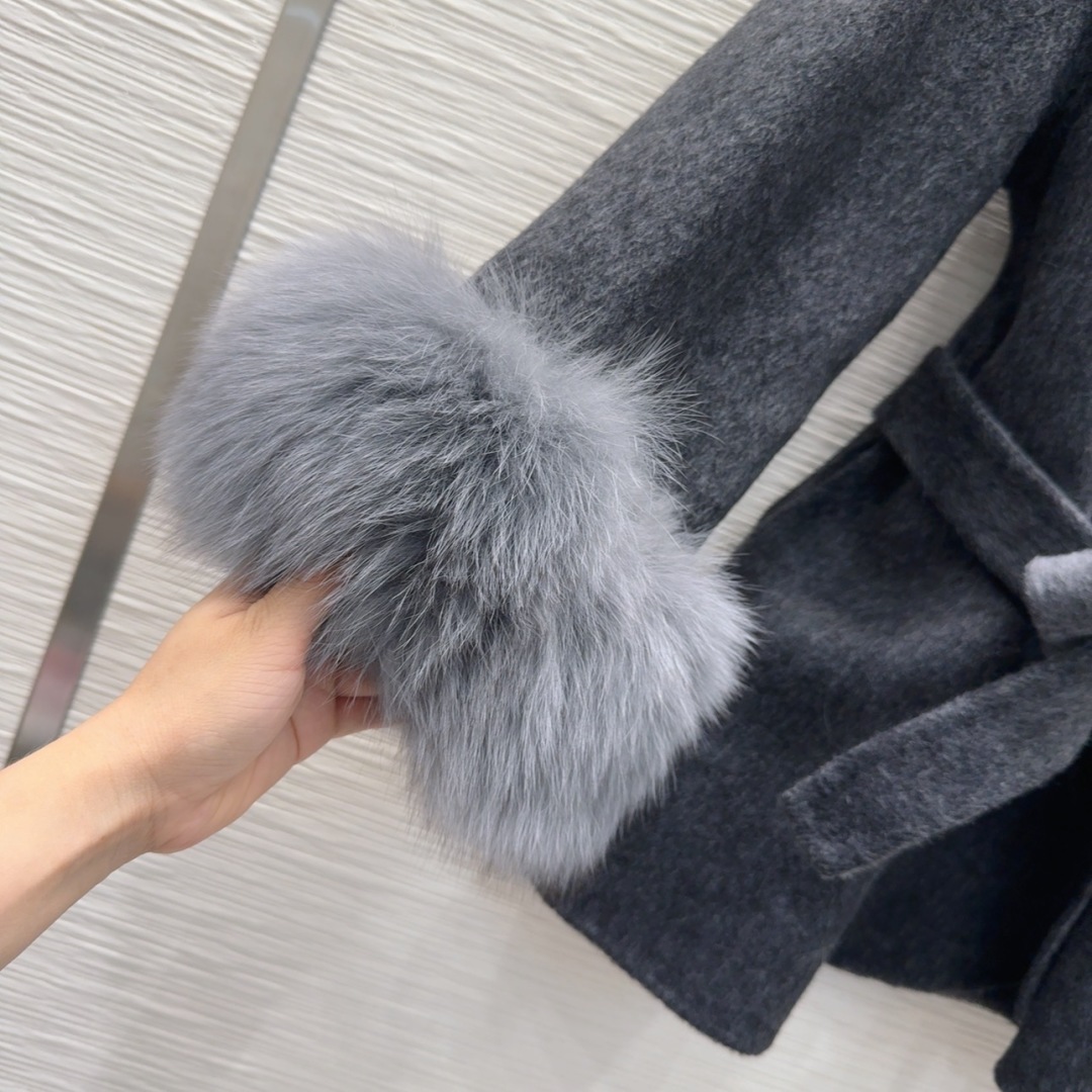 🛍️🛍️原单品质❤️渠道狠货❤️Max Mar*a👑双面羊绒大衣 高衣品的宝宝 30％羊绒+70％羊毛+