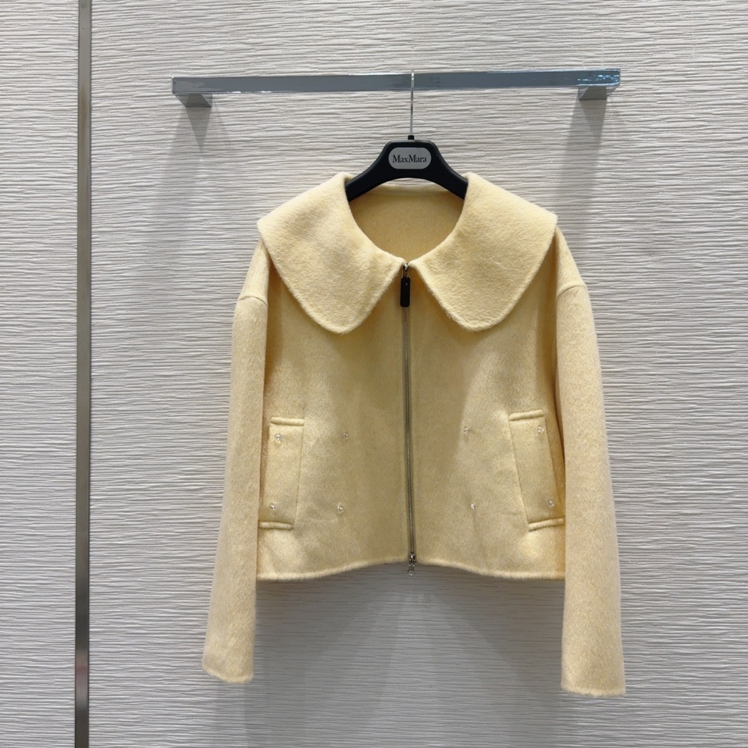 🛍️🛍️原单品质❤️渠道狠货❤️Max Mar*a👑双面羊绒大衣 高衣品的宝宝 30％羊绒+70％羊毛+