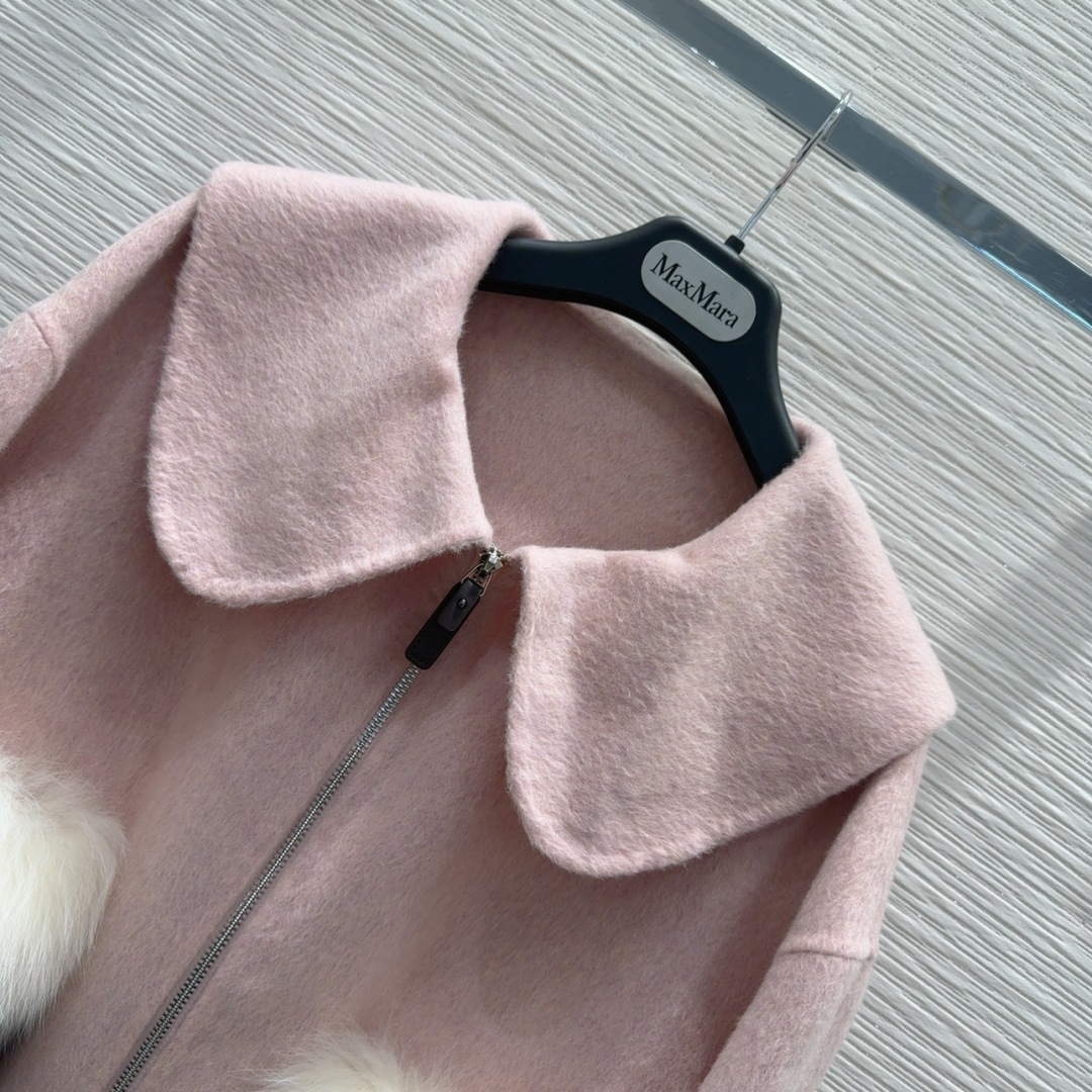 🛍️🛍️原单品质❤️渠道狠货❤️Max Mar*a👑双面羊绒大衣 高衣品的宝宝 30％羊绒+70％羊毛+