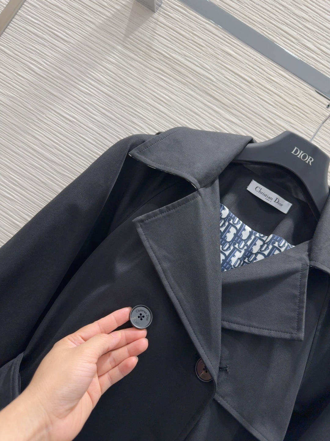 🛍️ Christian Dio* 👑2025FW新款风衣外套 舒适百搭 贸易公司订单货！原单渠道货 好