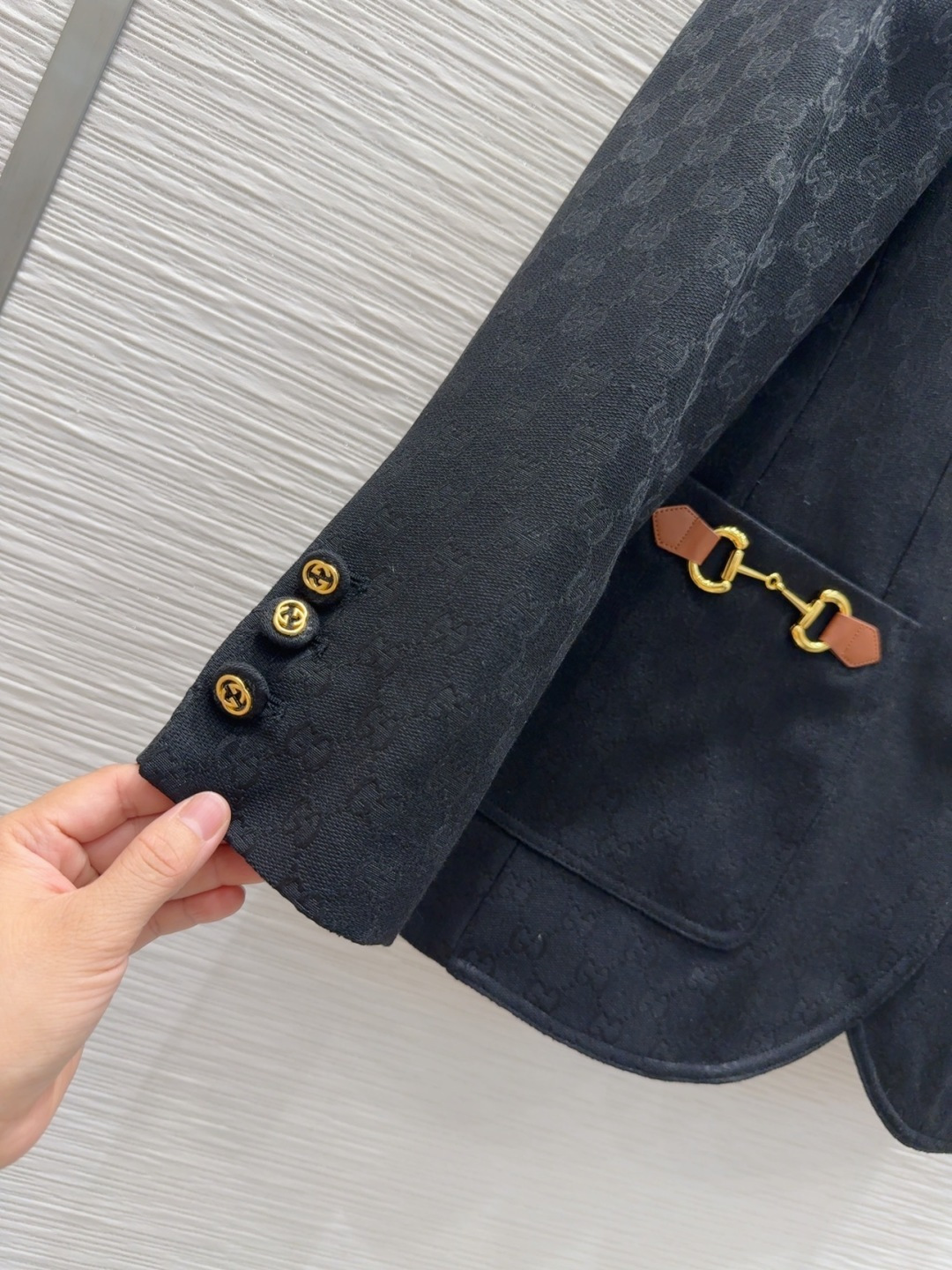 🛍️Gucc*👑2025FW新款外套 一眼爱上 高级手工坊系列款 非常高级的进口高密度质地 满身提花面料